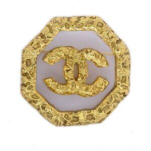 Chanel Brooch Pin Gold 93A 140309